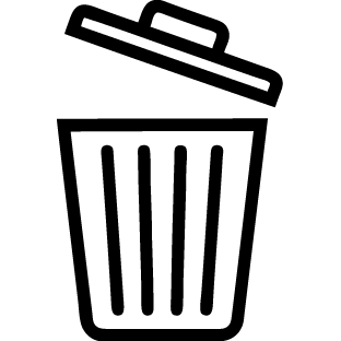 Symbol demontáže a likvidace